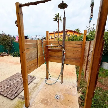 3 Min, Douche Exterieure, Jardin וילה