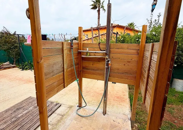 3 Min, Douche Exterieure, Jardin Villa
